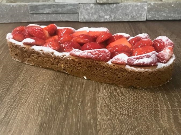 Aardbeien bootje